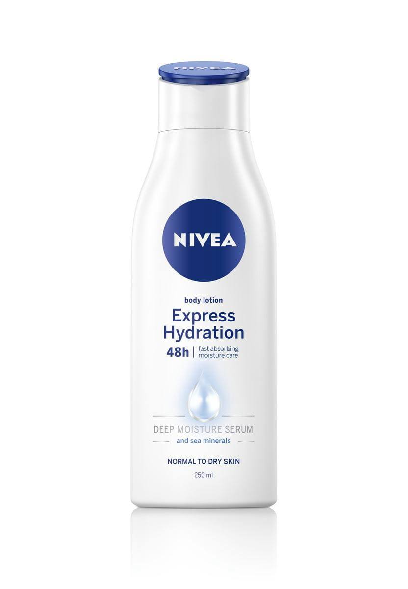 Lait nivea express hydratation