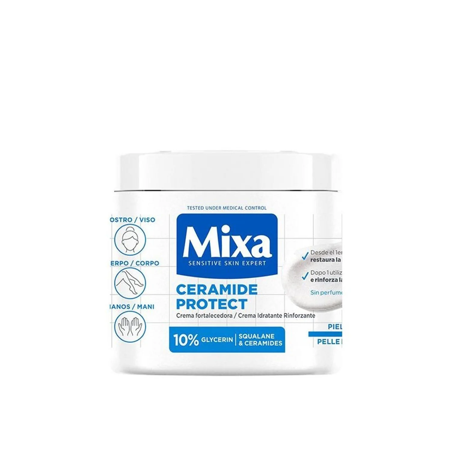 creme corps mixa protection