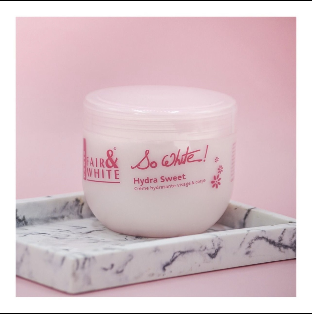 creme corps so white hydratant