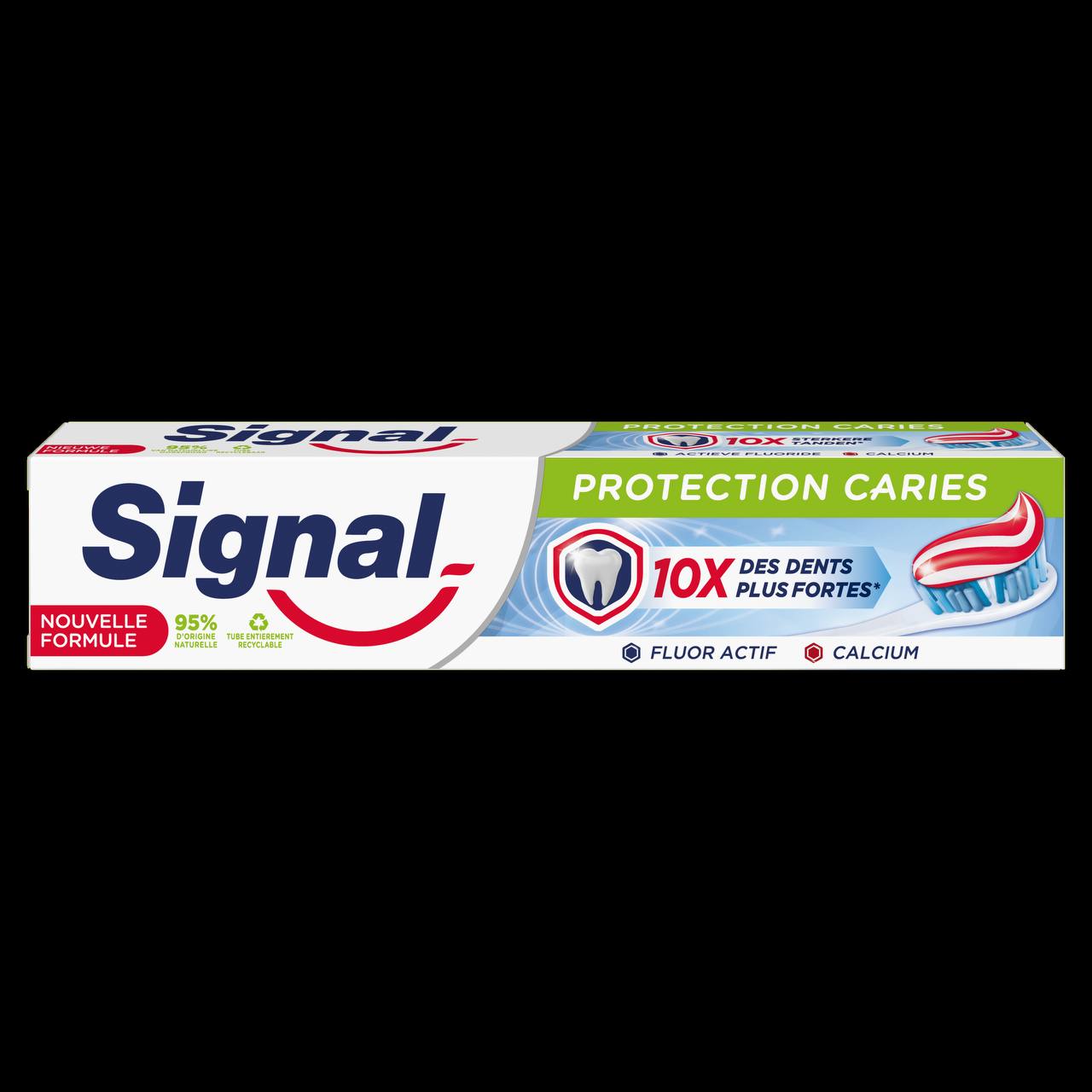 Dentifrice Signal Protection Caries