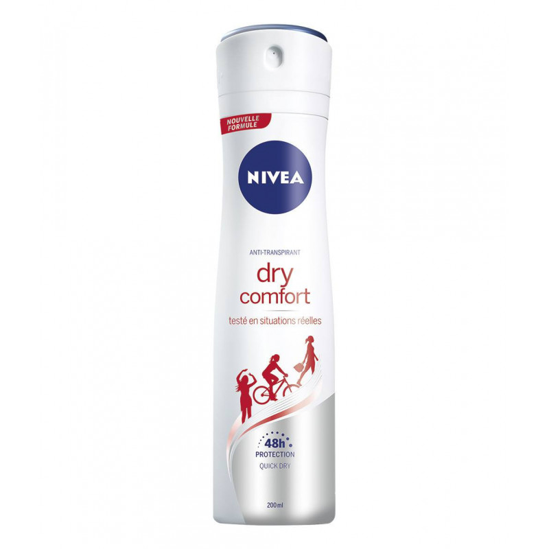 deodorant nivea dry comfort femme