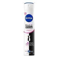 deodorant nivea femme black and white