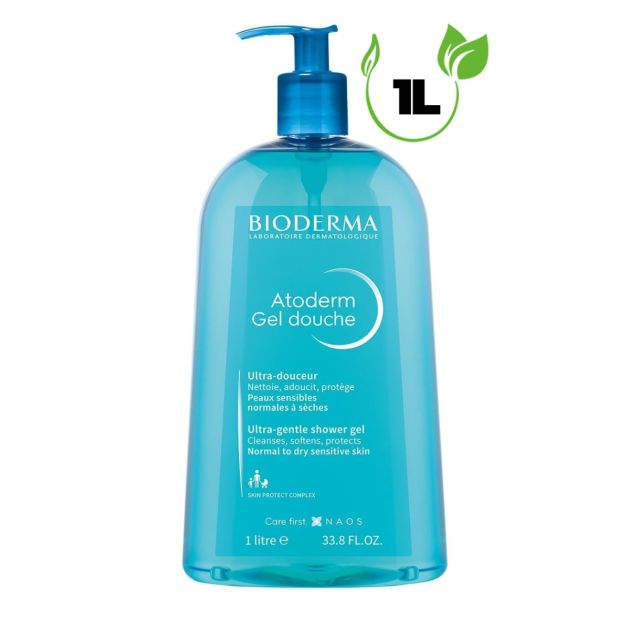 gel douche bioderma adultes