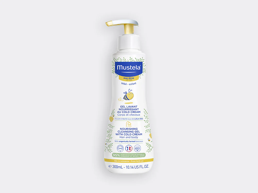 gel douche mustela bébé