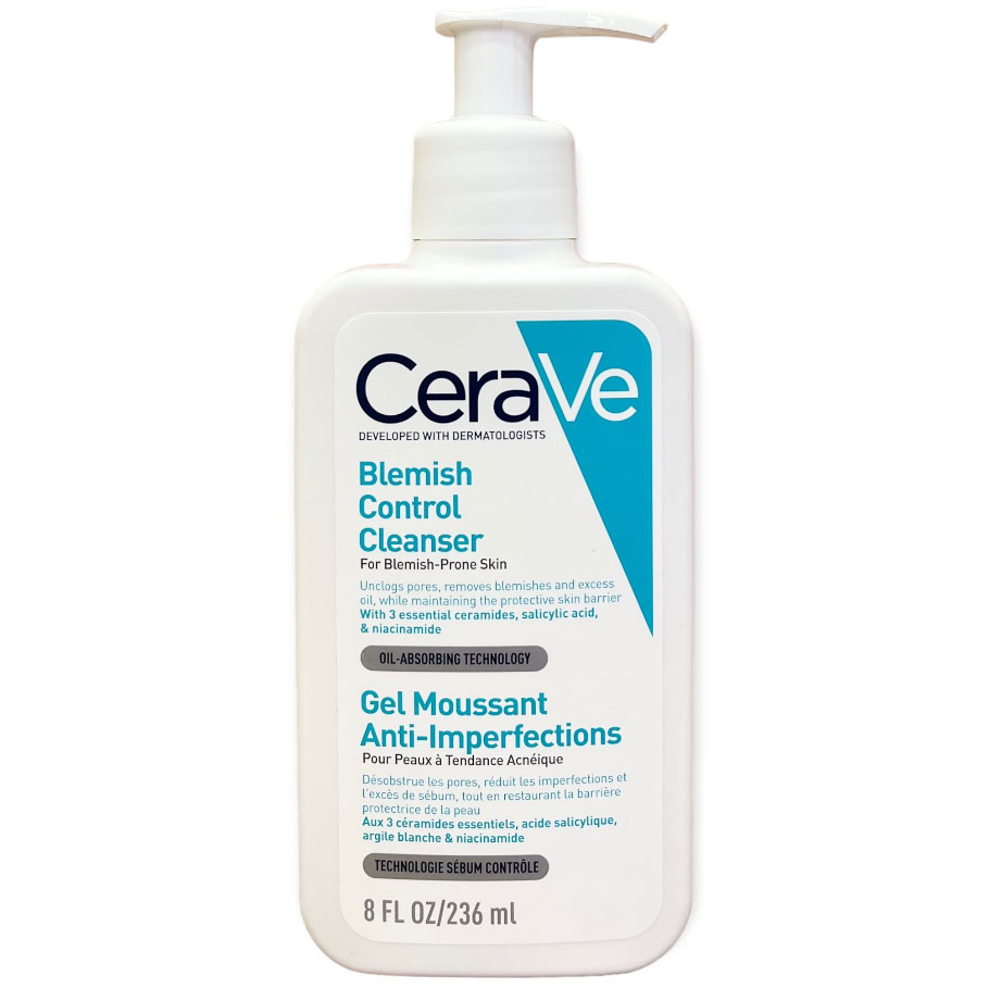 gel visage cerave